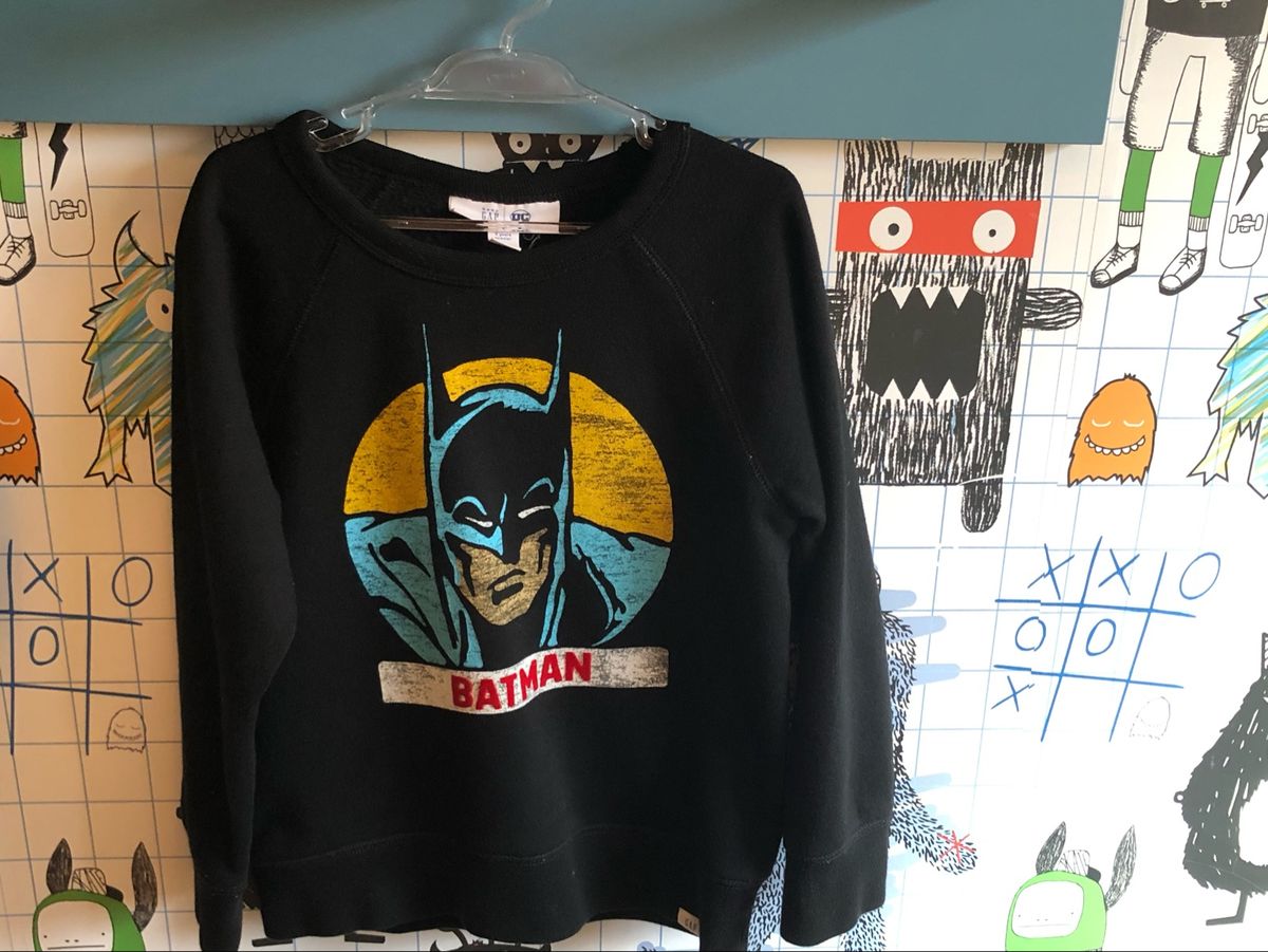 moletom batman infantil