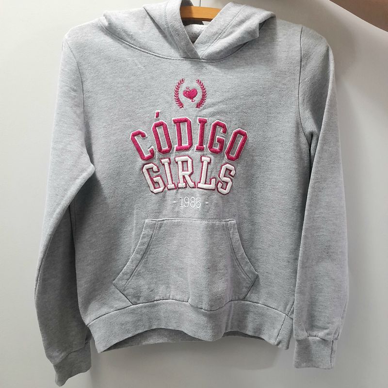 Moletom feminino clearance codigo girl