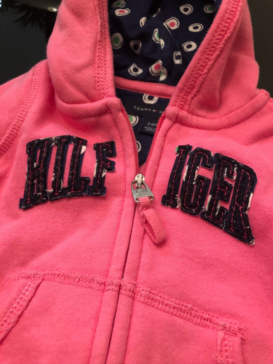 moletom infantil tommy hilfiger