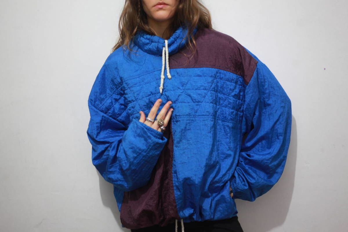 jaqueta nylon anos 80