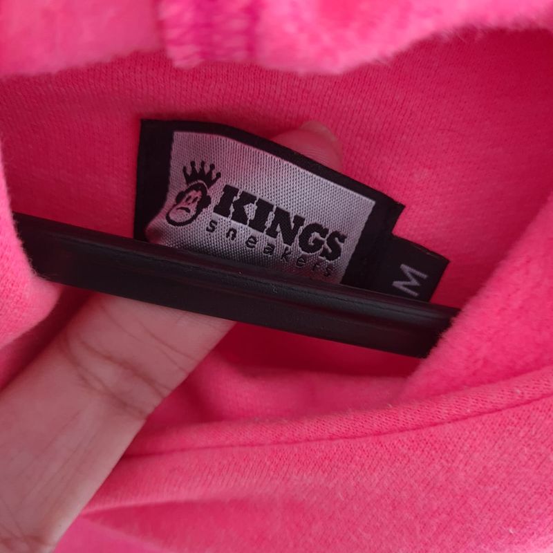 Moletom kings hot sale rosa