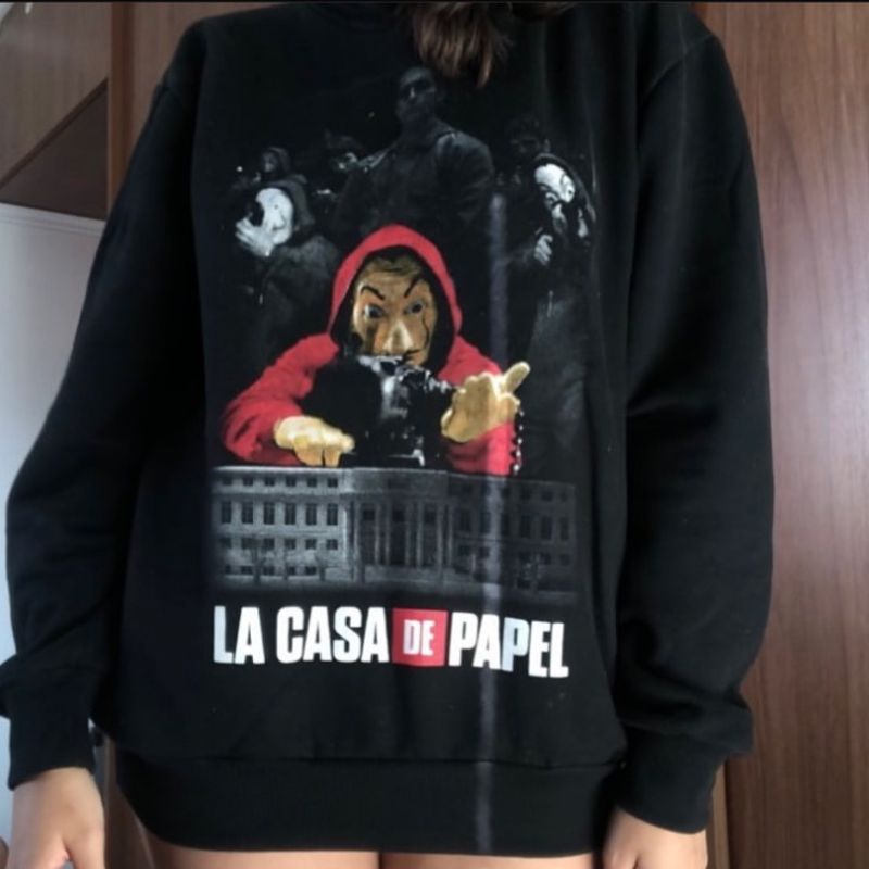 Moletom da la sales casa de papel