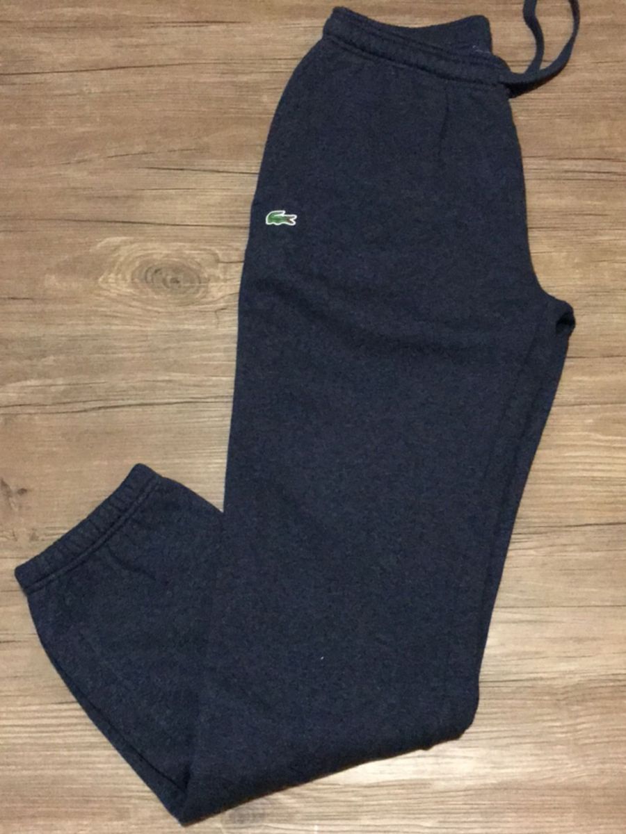 calça moletom da lacoste