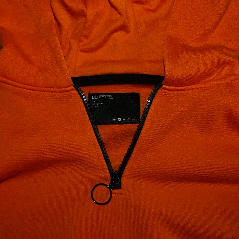 Cheap moletom laranja renner Best Sale