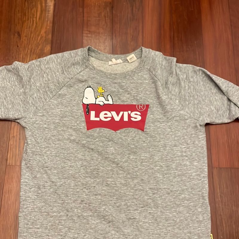 Moletom levis sale snoopy