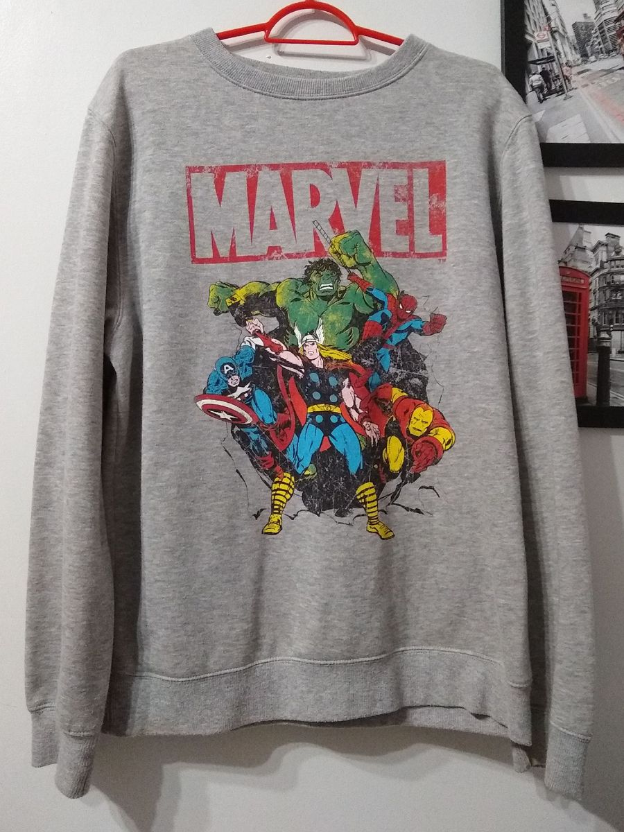 moletom marvel riachuelo