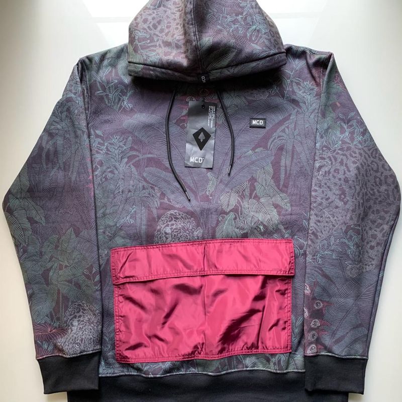 Selva Blusao Da Mcd Moletom Mcd Original Fullprint Selva Casaco