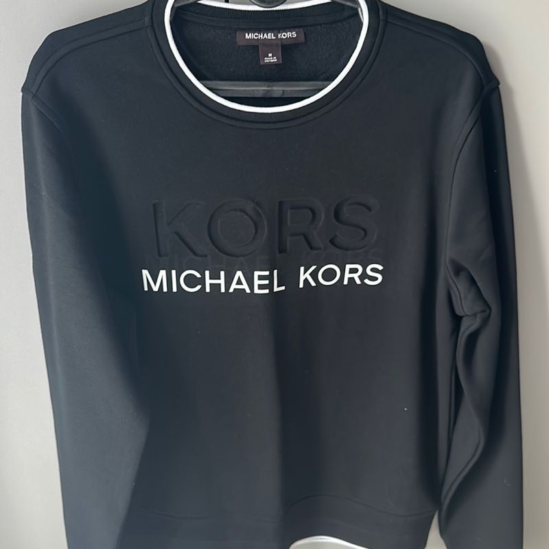 Moletom Michael Kors Original Novo sem Uso Tamanho M, Casaco Masculino Michael  Kors Nunca Usado 94333666