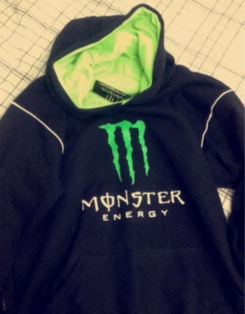 blusa de frio da monster