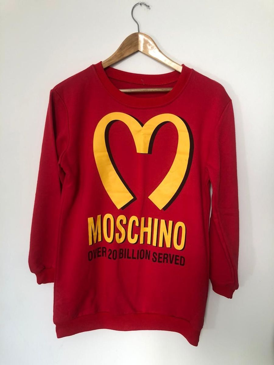 moletom moschino