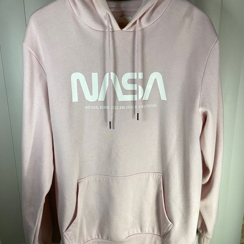 Moletom nasa hot sale rosa