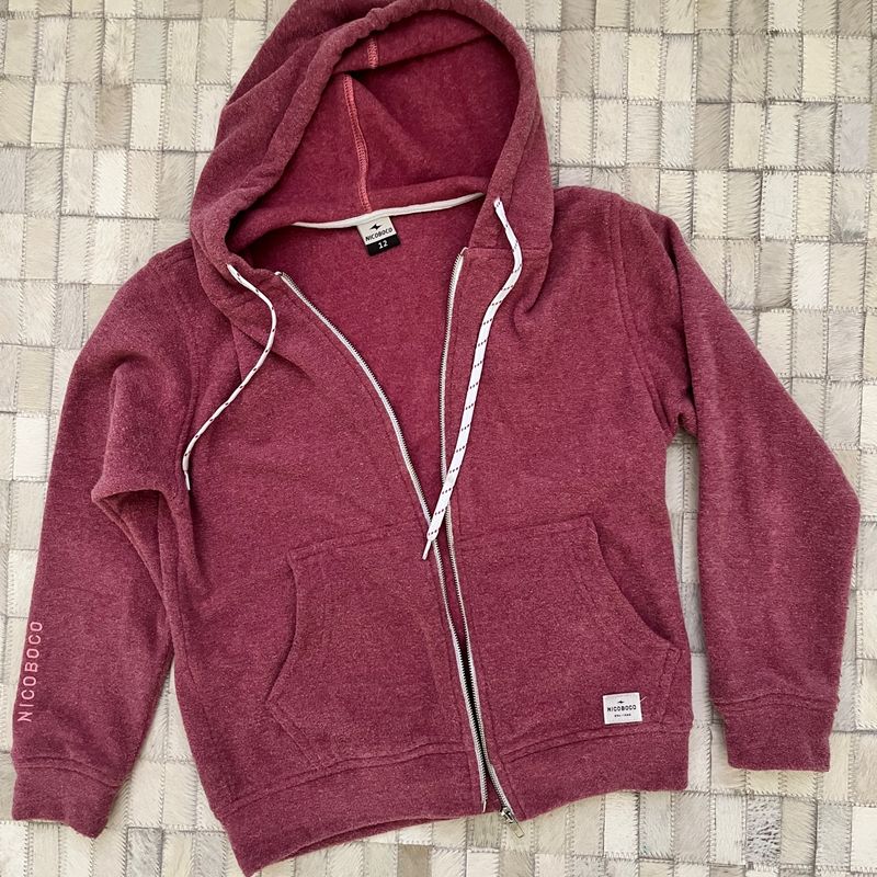 Moletom Nicoboco Apeluciado Rosa Nicoboco Usado 110805923 enjoei
