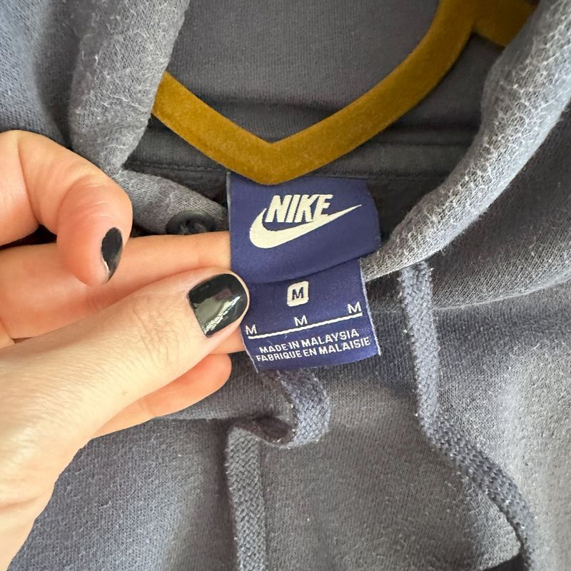 Moletom Nike Mini Swoosh Caqui | Casaco Masculino Nike Nunca Usado 86702612  | enjoei
