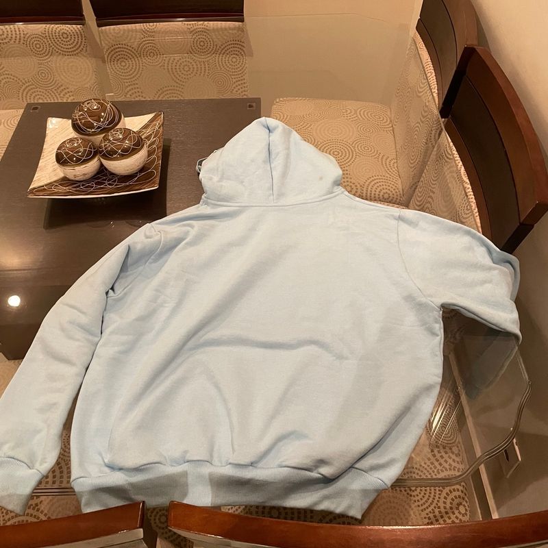 Moletom Nike Azul Bebê Claro Casaco Masculino Nike Usado