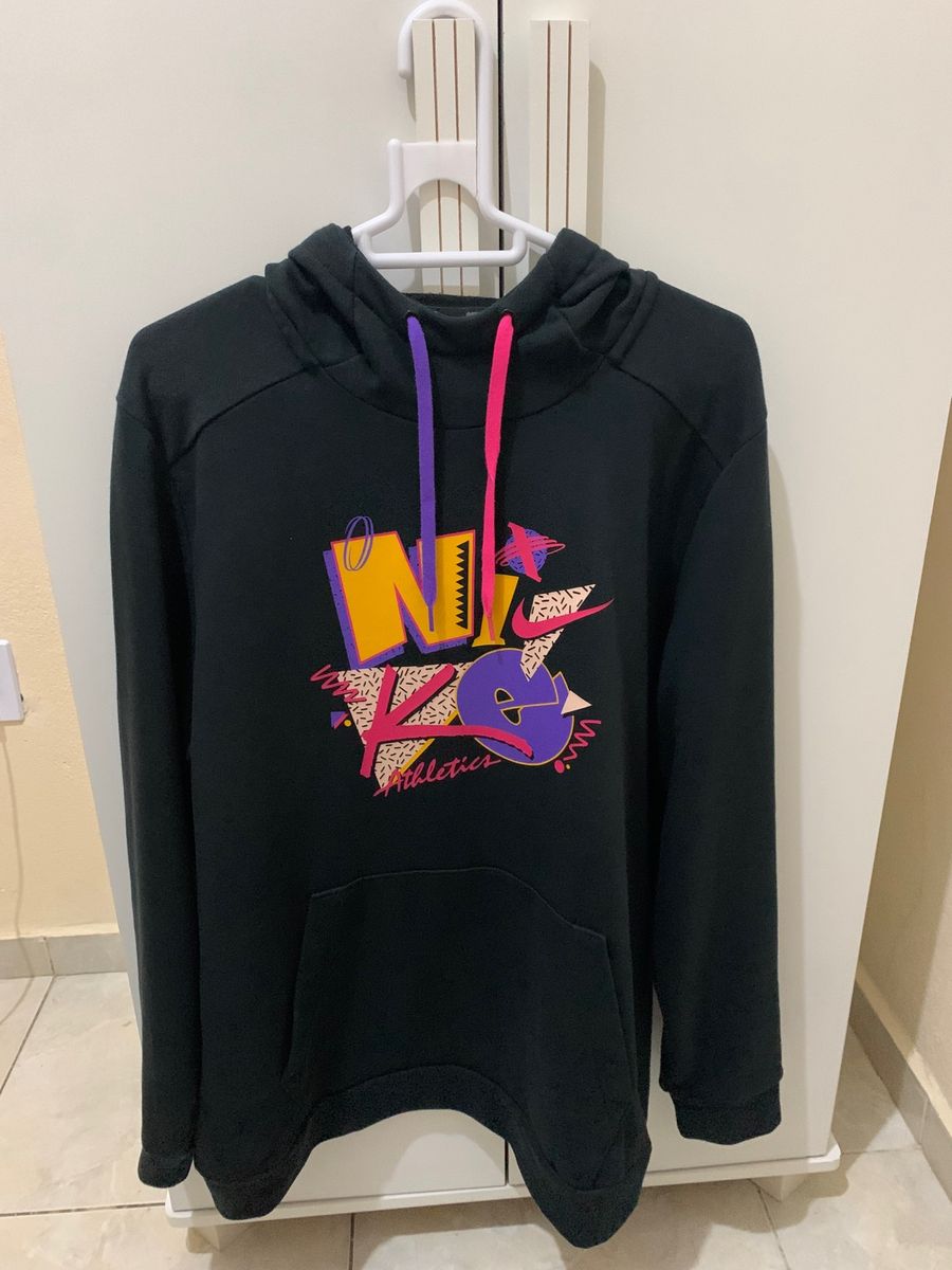 Moletom Nike Athletics Preto Casaco Masculino Nike Usado
