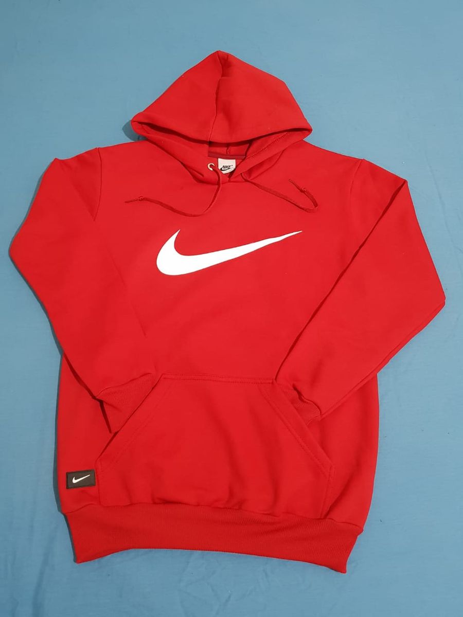 moletom nike vermelho