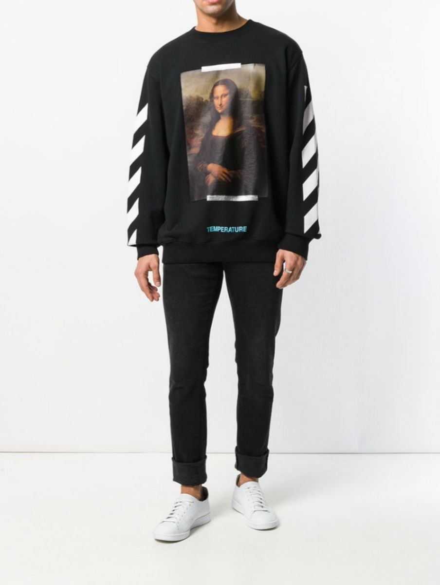 moletom monalisa off white