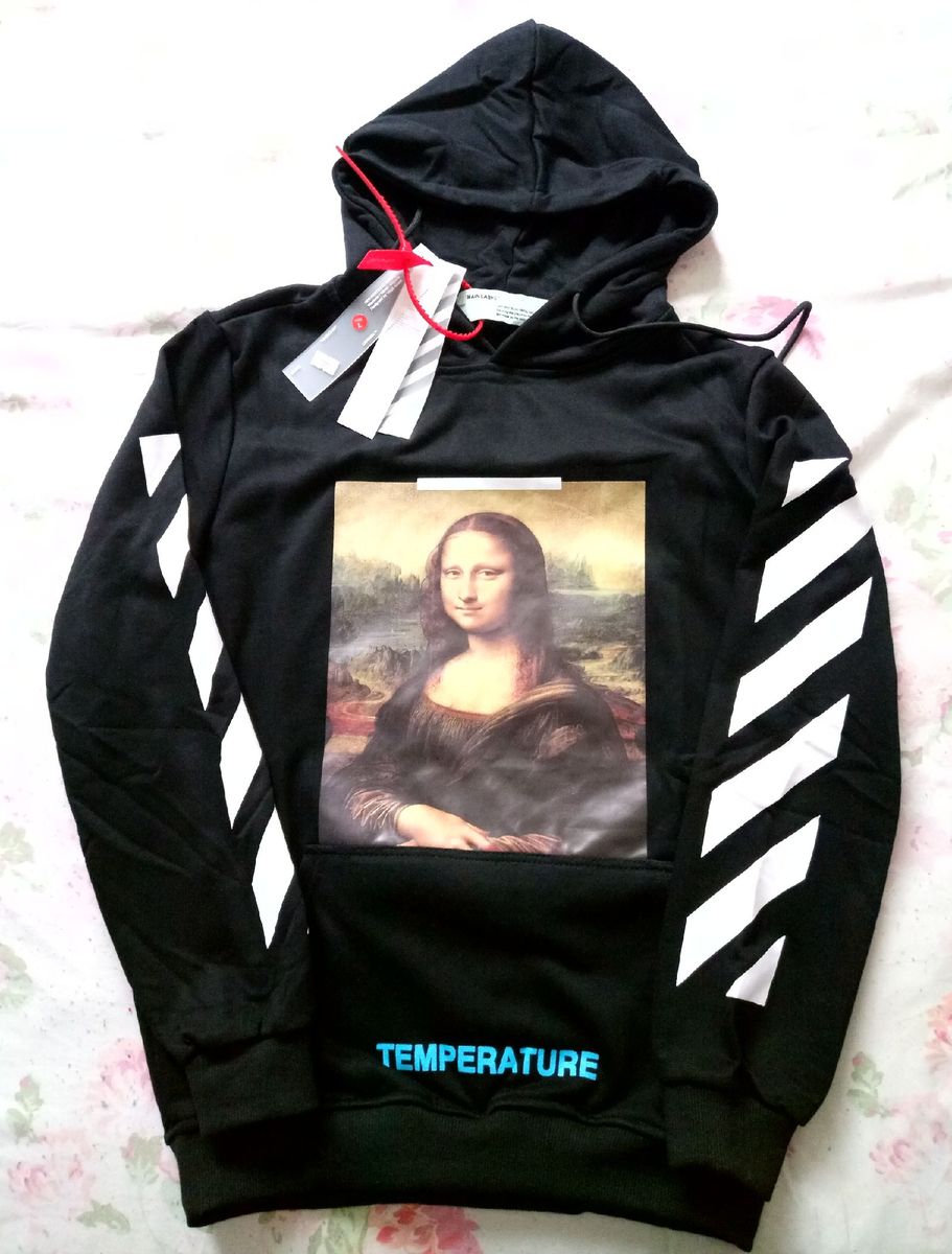 moletom off white monalisa