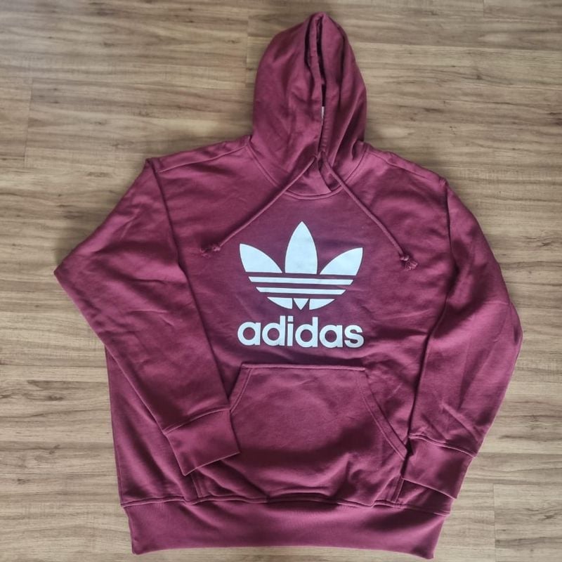 Adidas Moletom Original Moletom Capuz Moletom Fechado Adidas