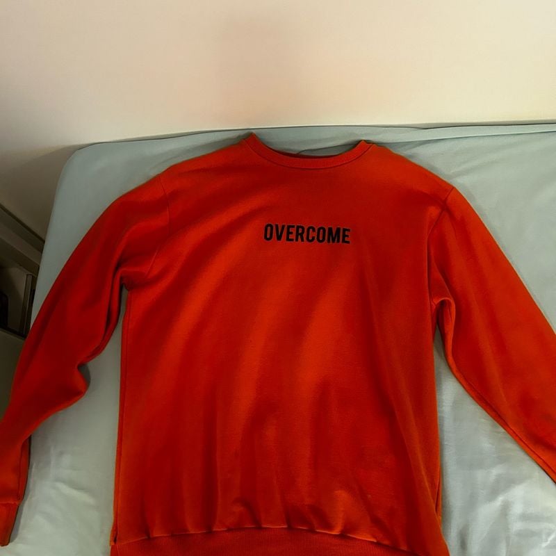 Moletom Overcome Laranja Overcome Usado 97369723 enjoei