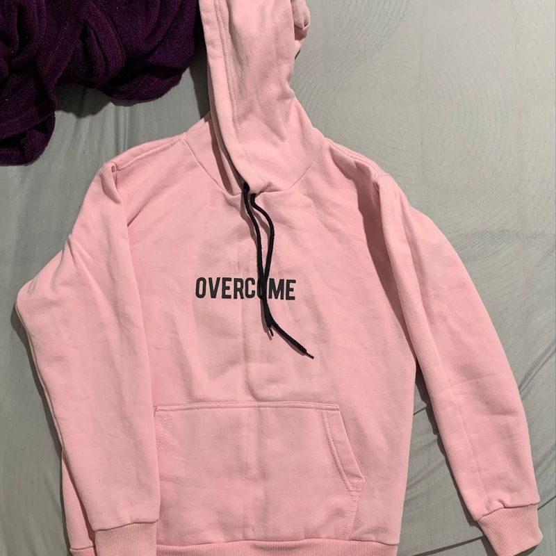 Moletom rosa best sale da overcome