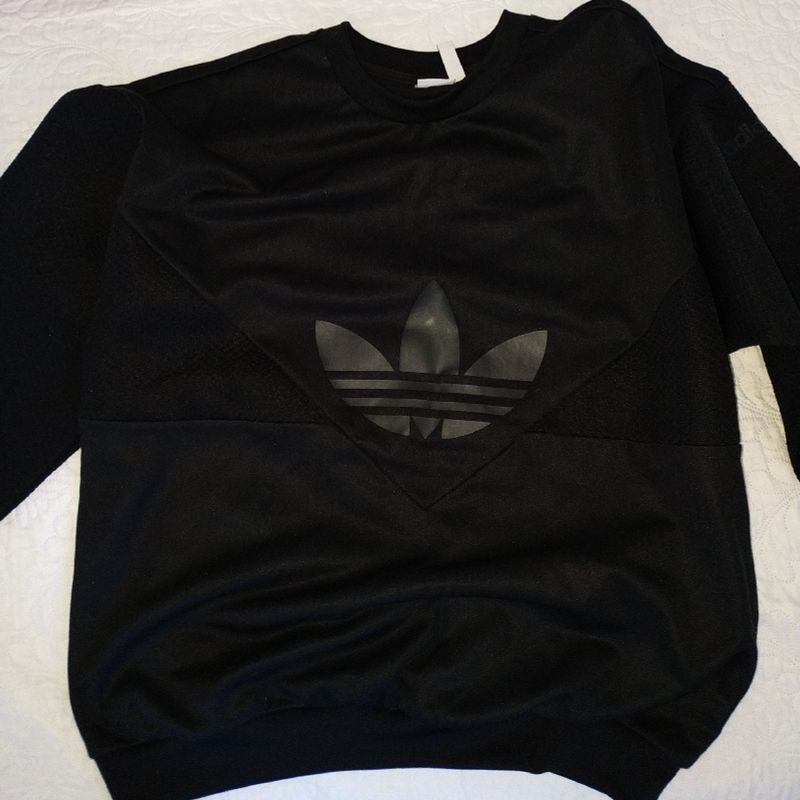 Moletom oversized hot sale adidas