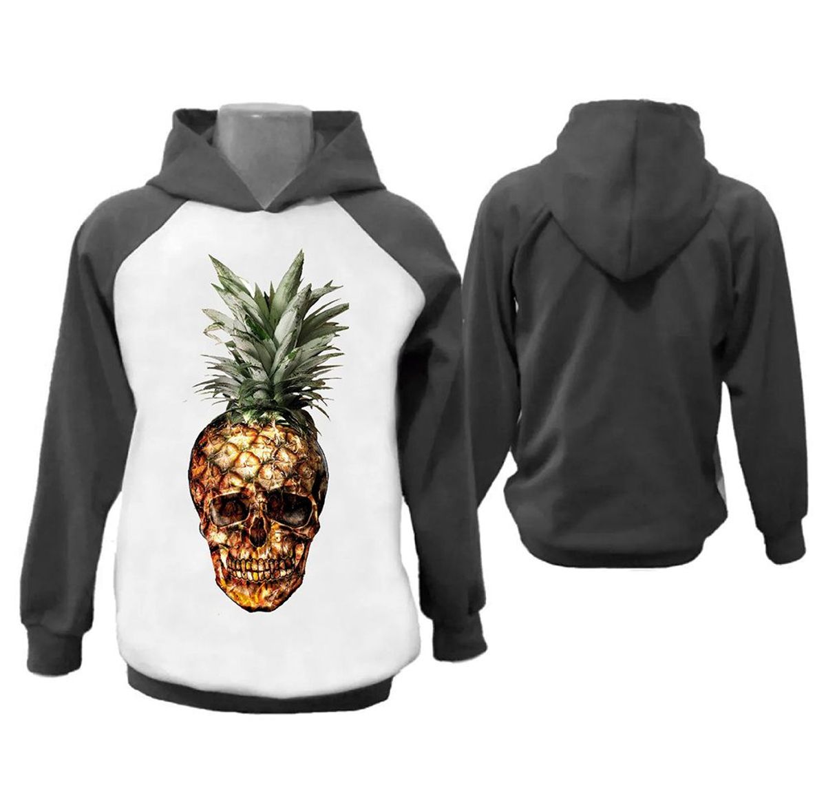 moletom pineapple cinza