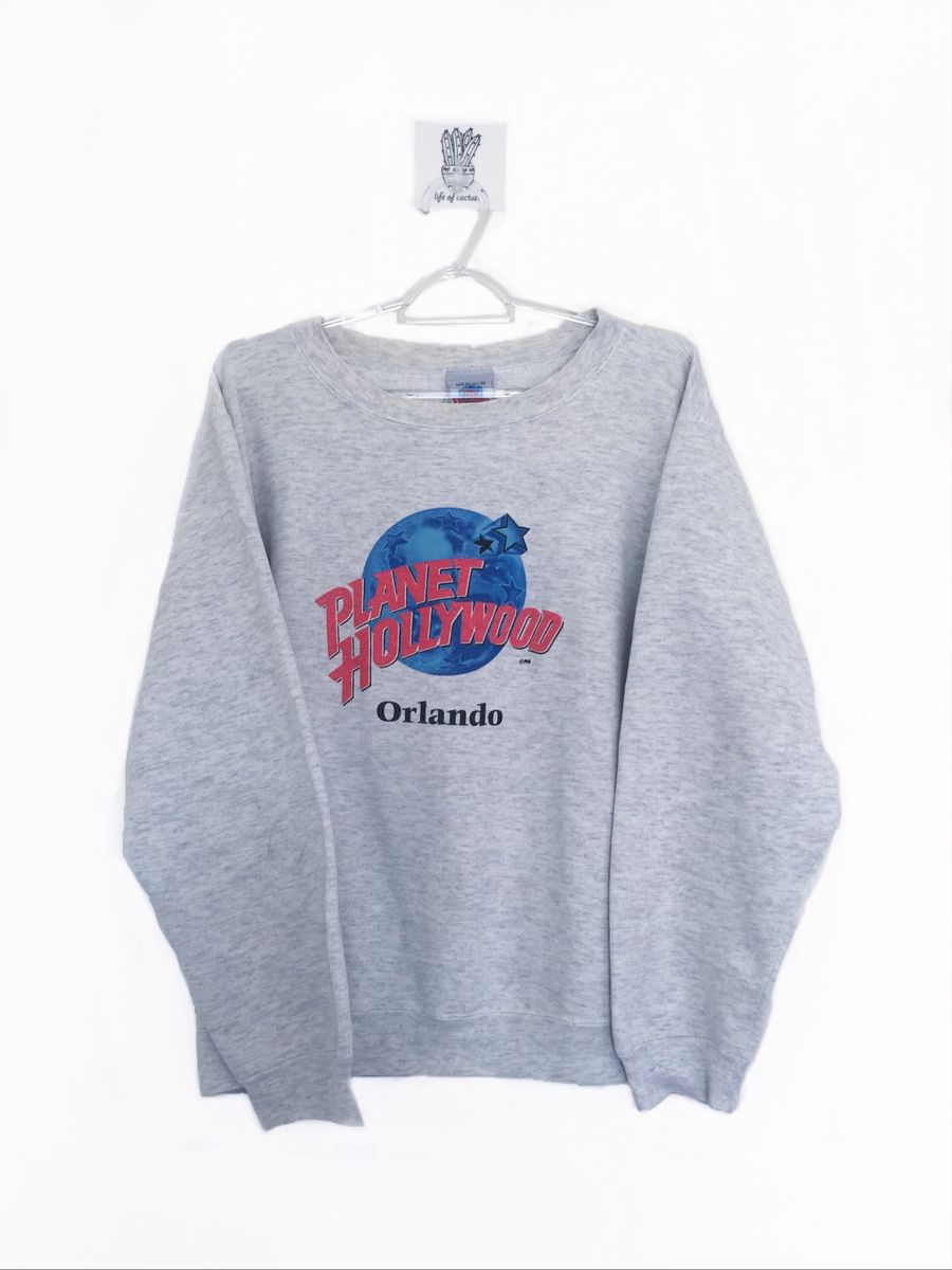 Moletom Planet Hollywood Original | Casaco Feminino Planet Hollywood Usado 35757464 | enjoei