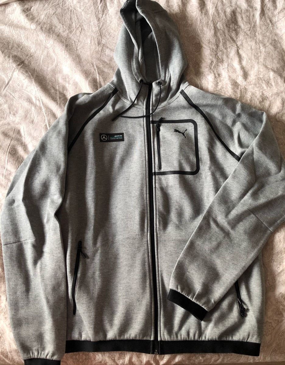Moletom Puma Equipe Fórmula 1 Mercedes Benz | Casaco Masculino Puma Usado 38592725 | enjoei