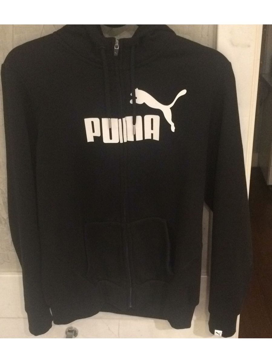 moletom puma ziper