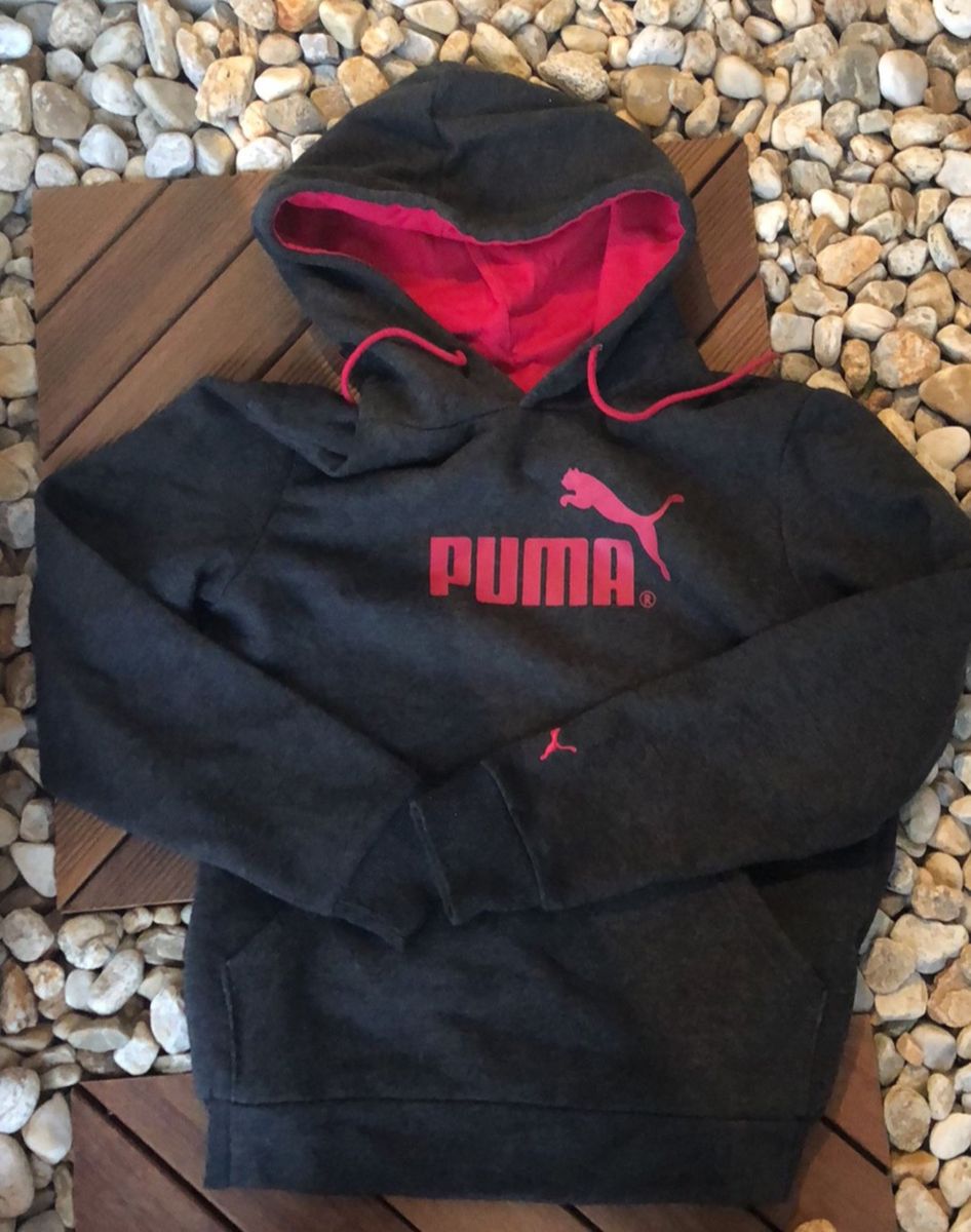 blusa puma moletom