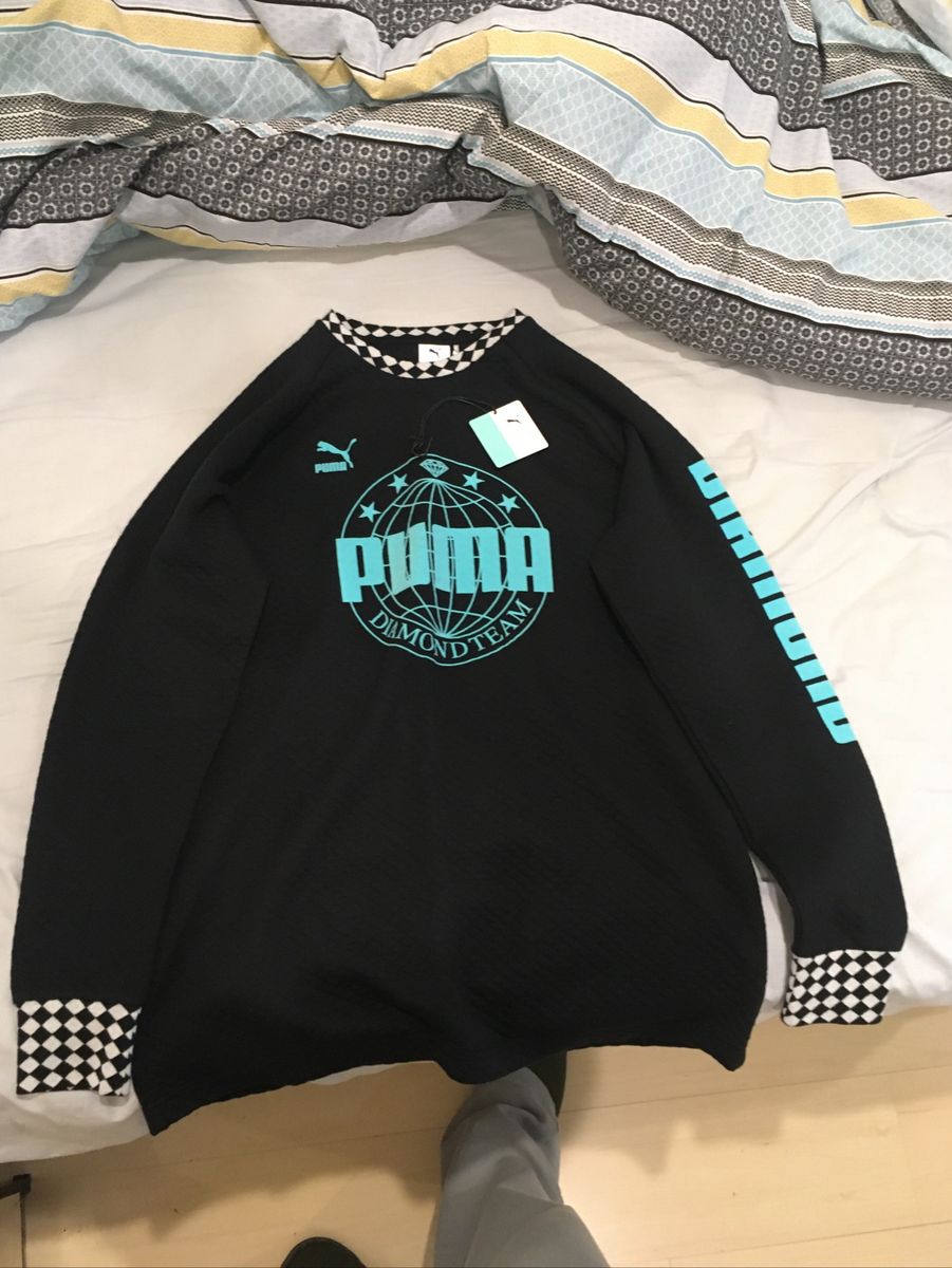 moletom puma x diamond