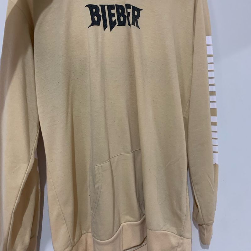 Moletom Purpose Tour- Justin Bieber Usado 100148648 enjoei