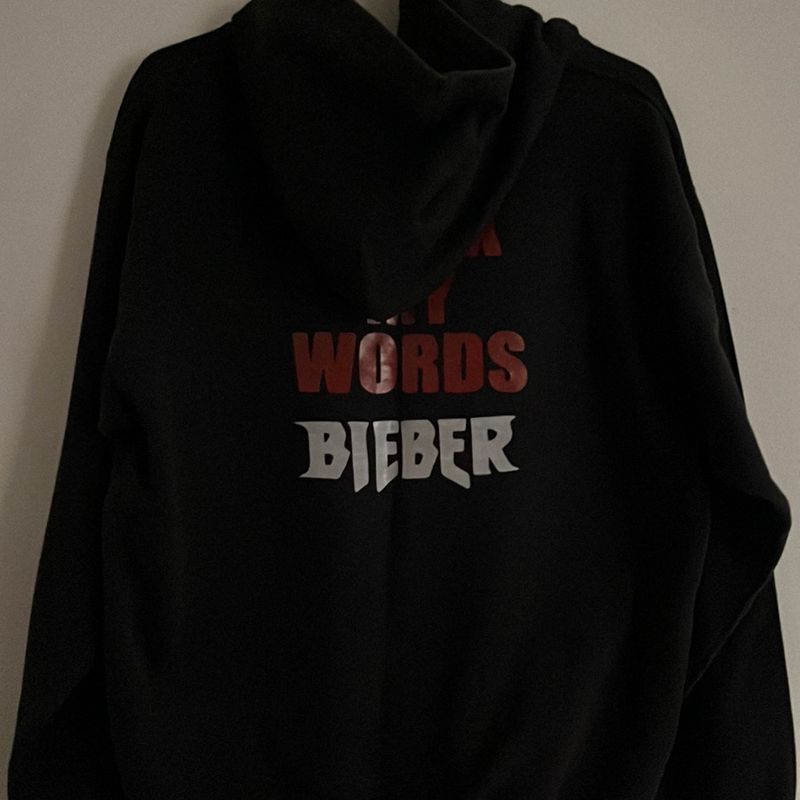 Moletom Purpose Tour Justin Bieber Casaco Masculino Justin