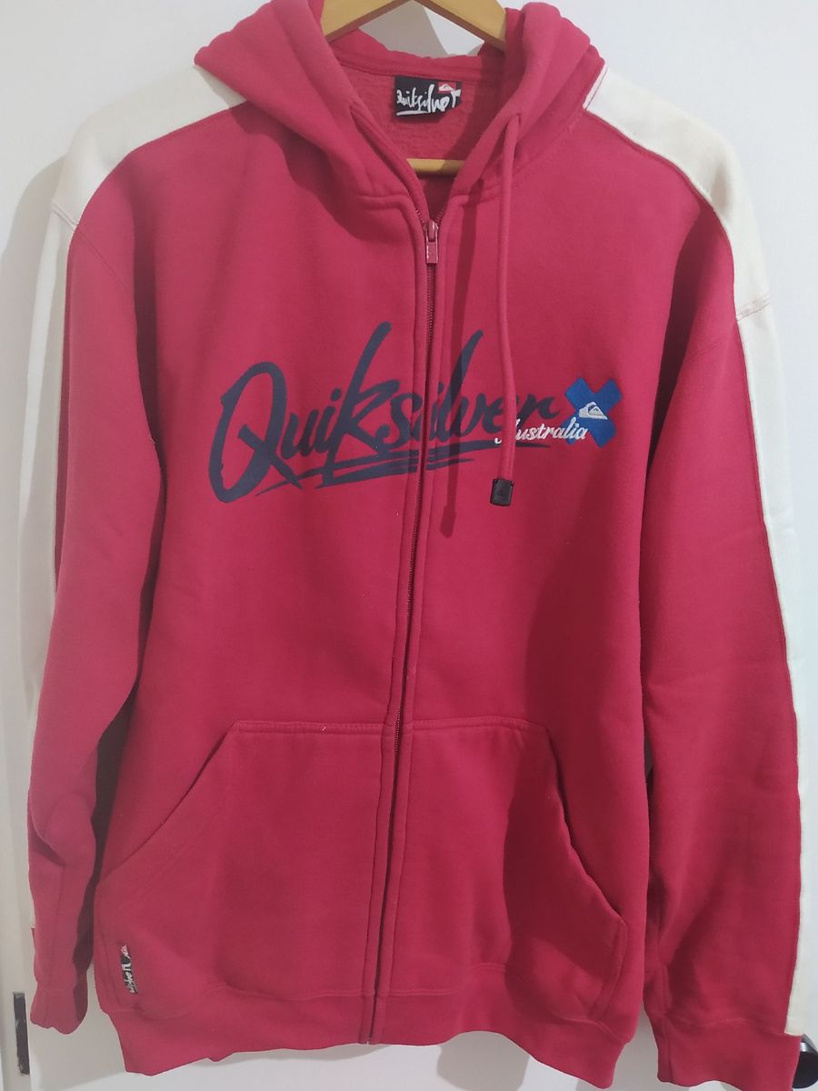 casaco moletom quiksilver