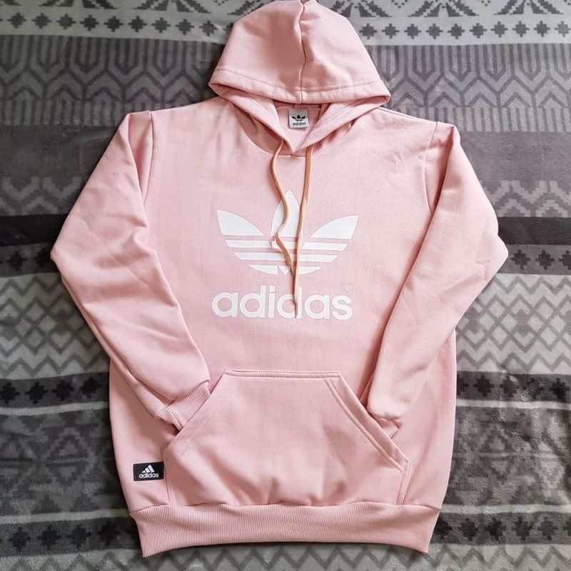 Moletom rosa da store adidas