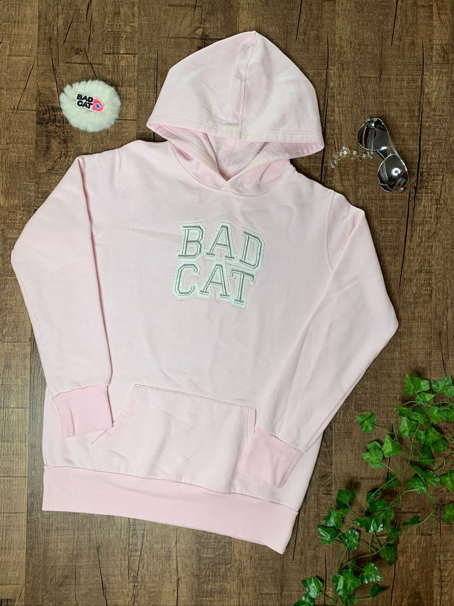 Moletom Estilo Americano | Blusa Feminina Bad Cat Usado 29062816 | enjoei