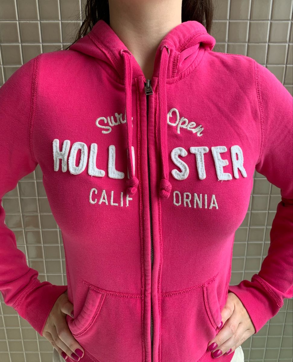 Moletom da best sale hollister feminino