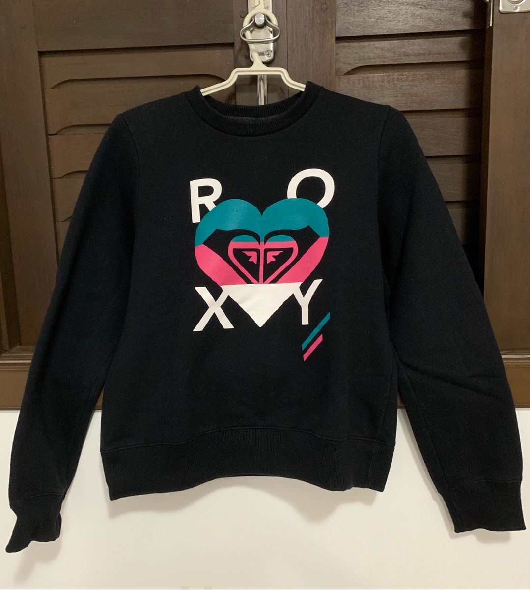 blusa moletom roxy