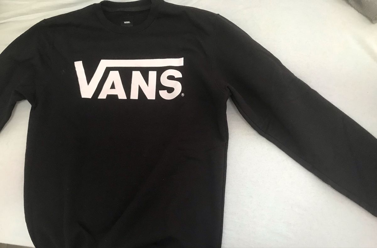 moletom vans sem capuz