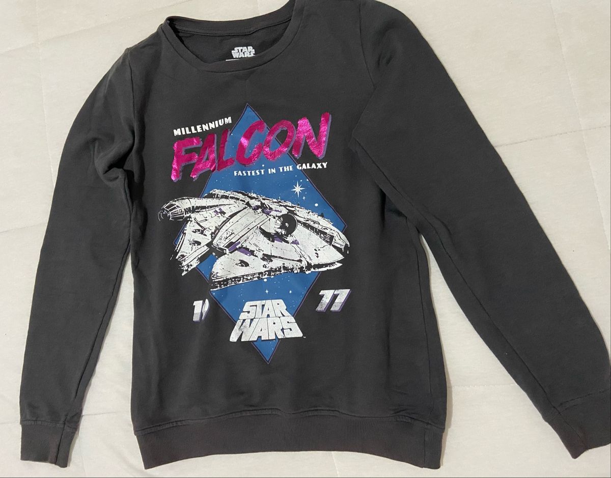 moletom star wars feminino