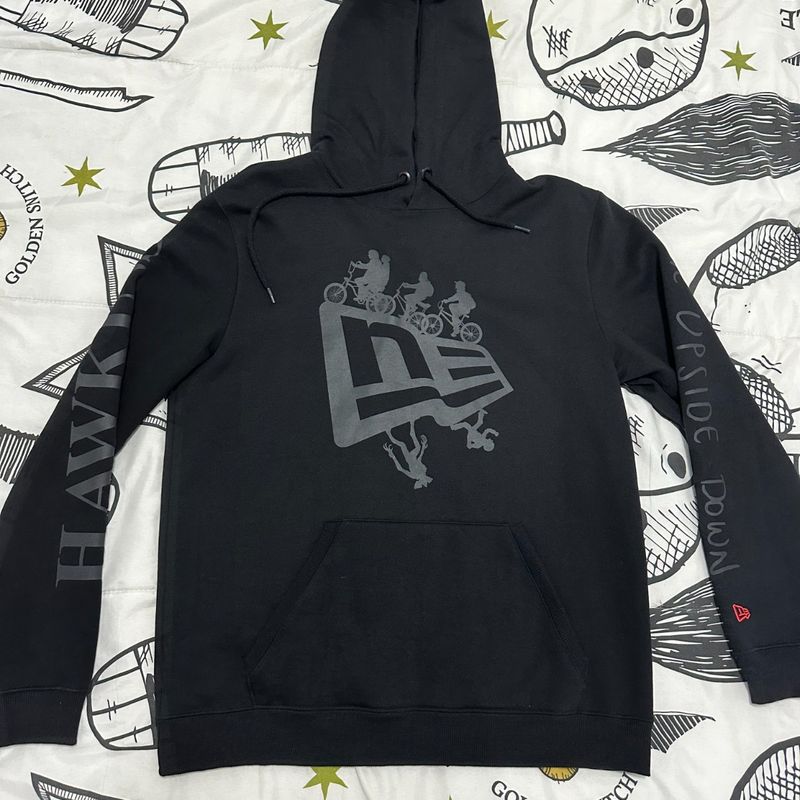Moletom Stranger Things Preto New Era New Era Usado 102614225