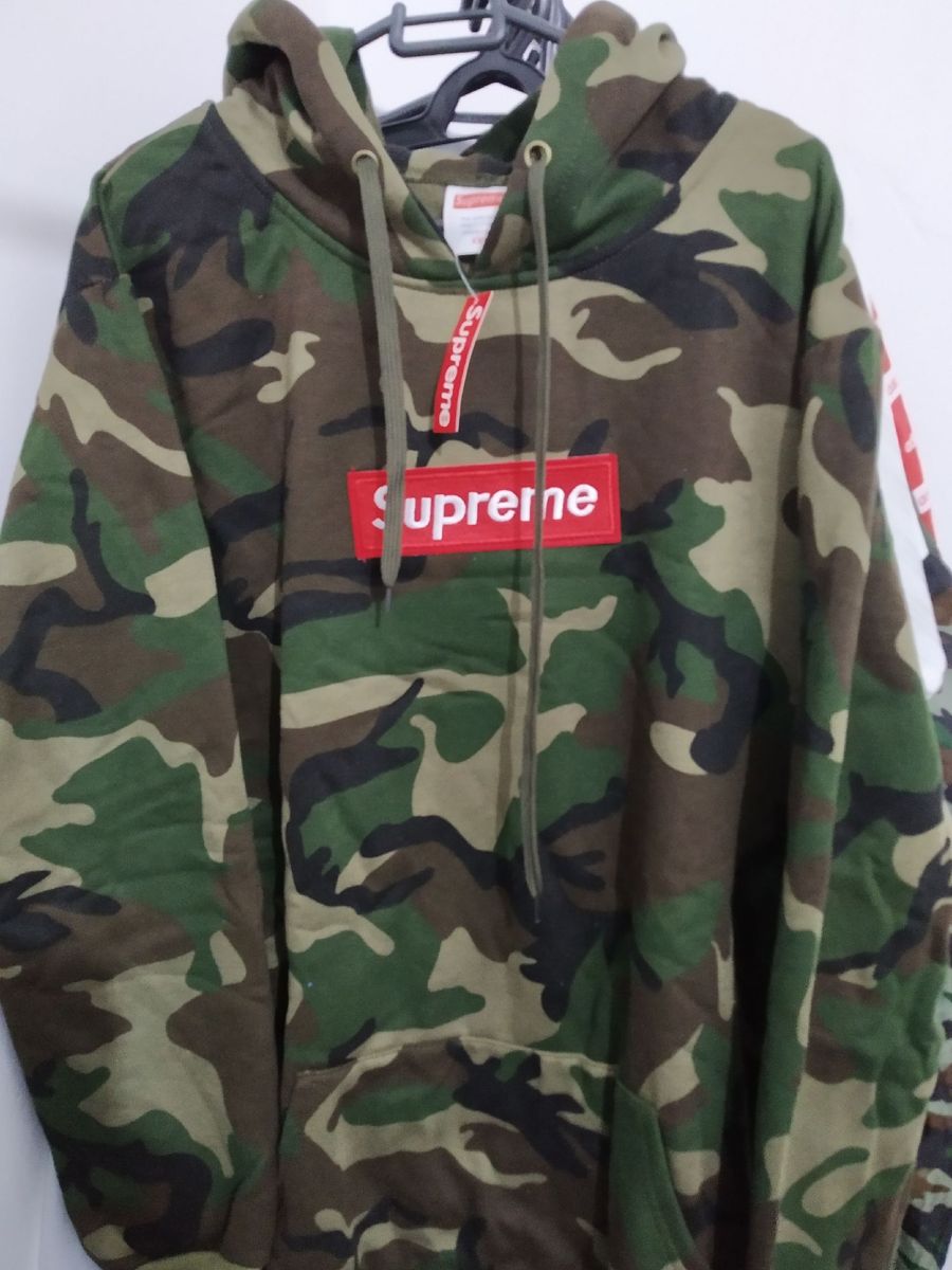 casaco supreme camuflado