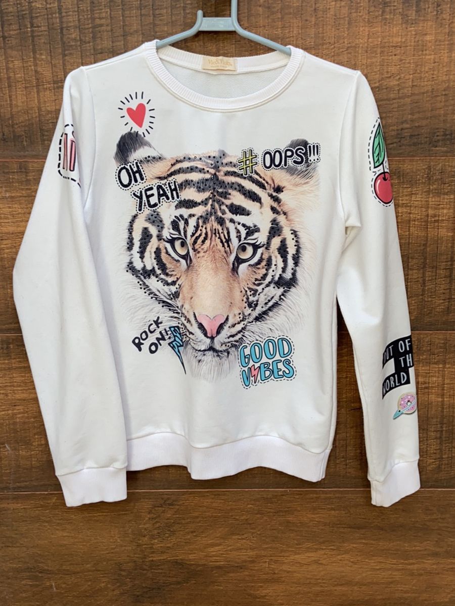 moletom de tigre