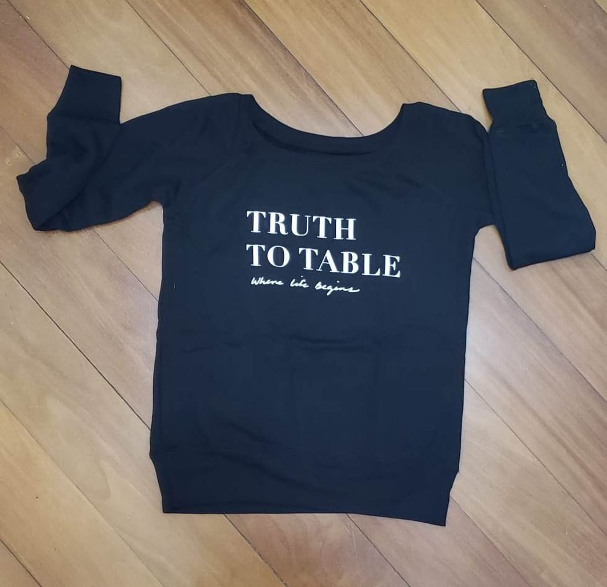 Moletom Truth To Table Blusa Feminina Truth To Table Nunca Usado 45532730 Enjoei