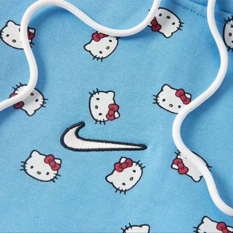 Moletom Unisex Nike Hello Kitty Azul Dr5515-412 Novo | Nike