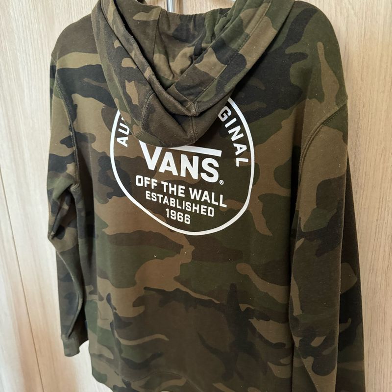 Casaco hot sale vans camuflado