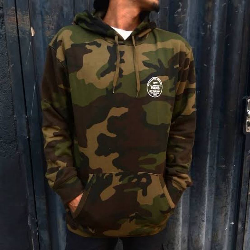 Casaco hot sale vans camuflado