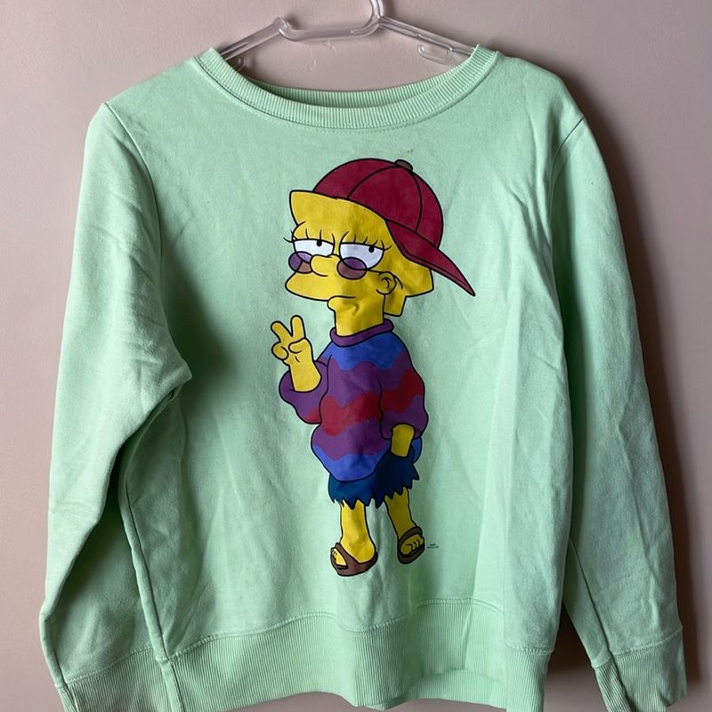 Moletom feminino simpsons fashion