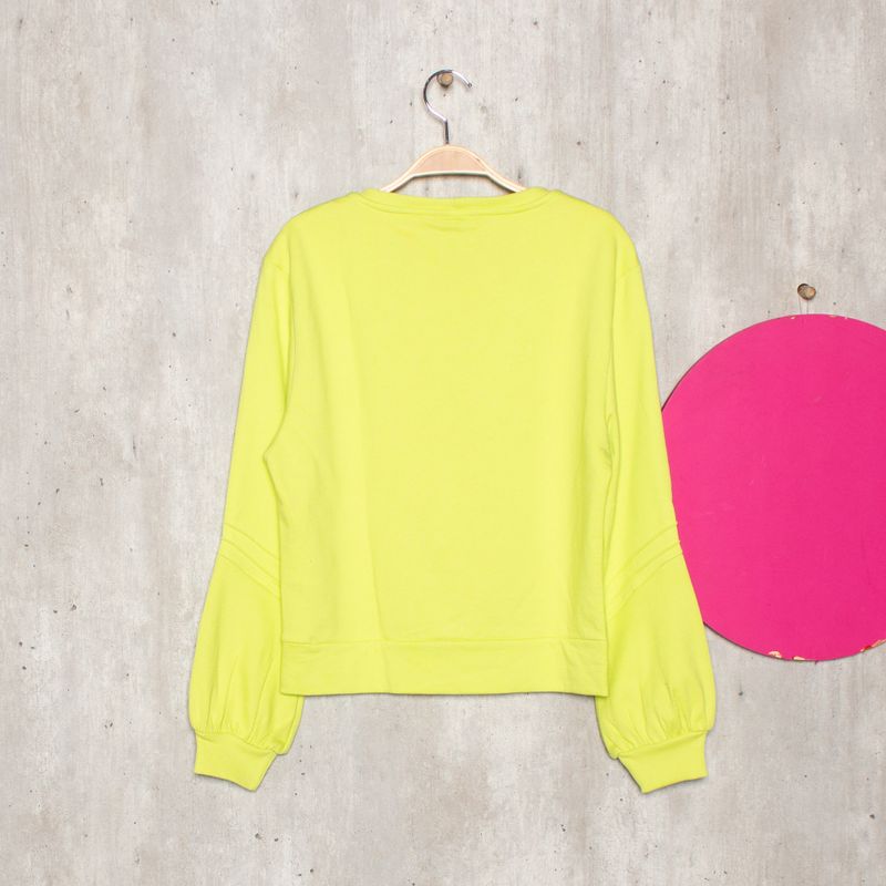 Moletom verde hot sale fluorescente